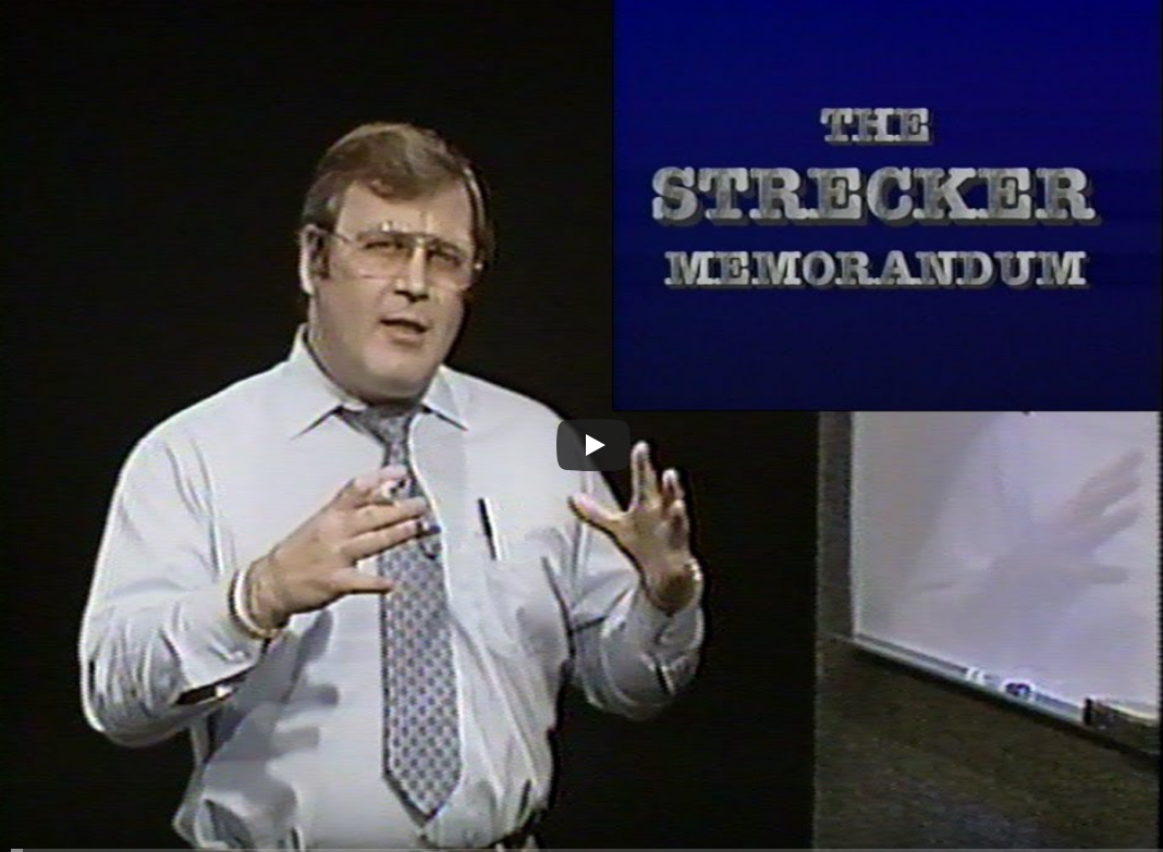 The Strecker Memorandum