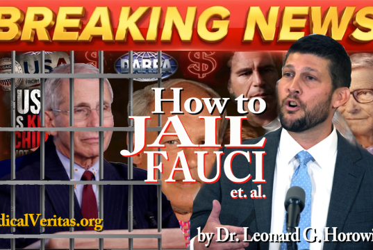 FAUCI, ET. AL., CRIMINAL PROSECUTORIAL ROADMAP